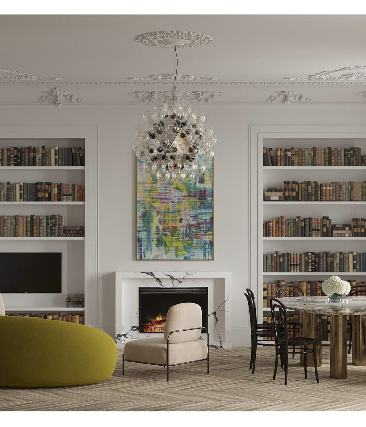 Parisian-classic apartment